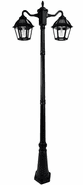 Gama Sonic Polaris Double Head Lamp Post